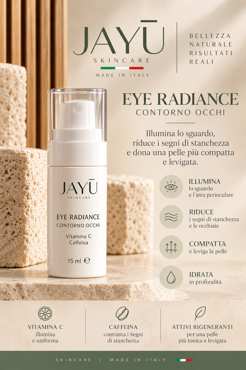 EYE RADIANCE – Contorno occhi JAYŪ